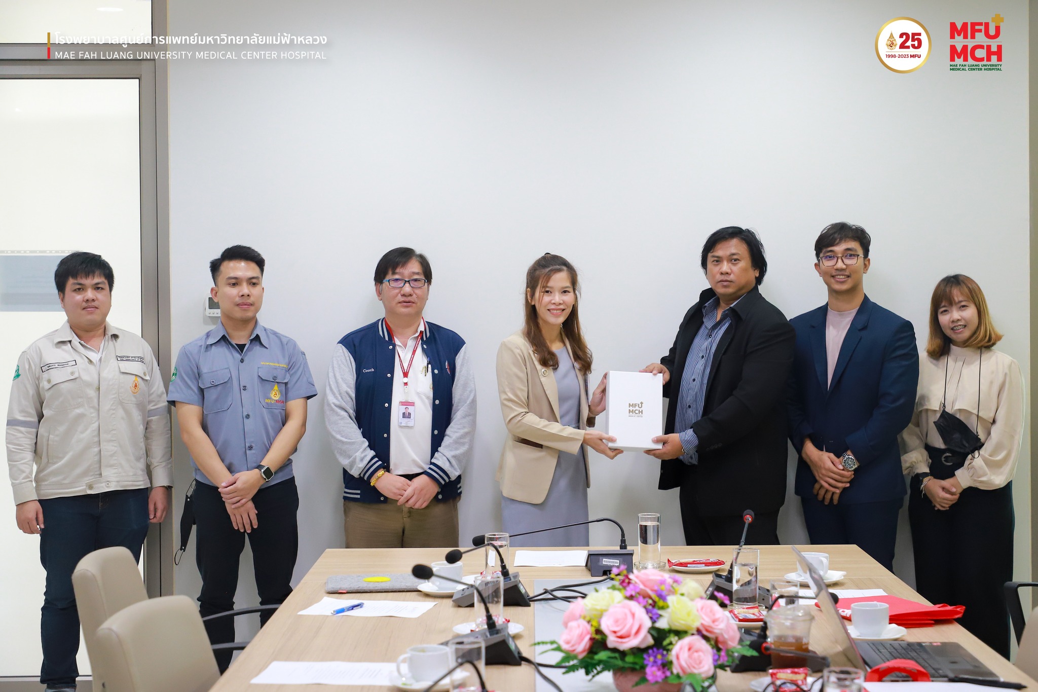 กรมพัฒนาพลังงานทดแทนและอนุรักษ์พลังงาน ได้เข้าเยี่ยมชม งานอาคารและสถานที่ รพศ.มฟล.