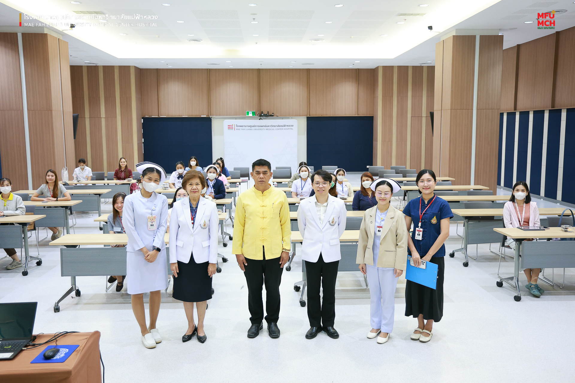 รพศ. มฟล. จับมือเทศบาลตำบลท่าสุด อบรมสุขภาพหญิงตั้งครรภ์ เสริมความรู้ ลดเสี่ยงคลอดก่อนกำหนด