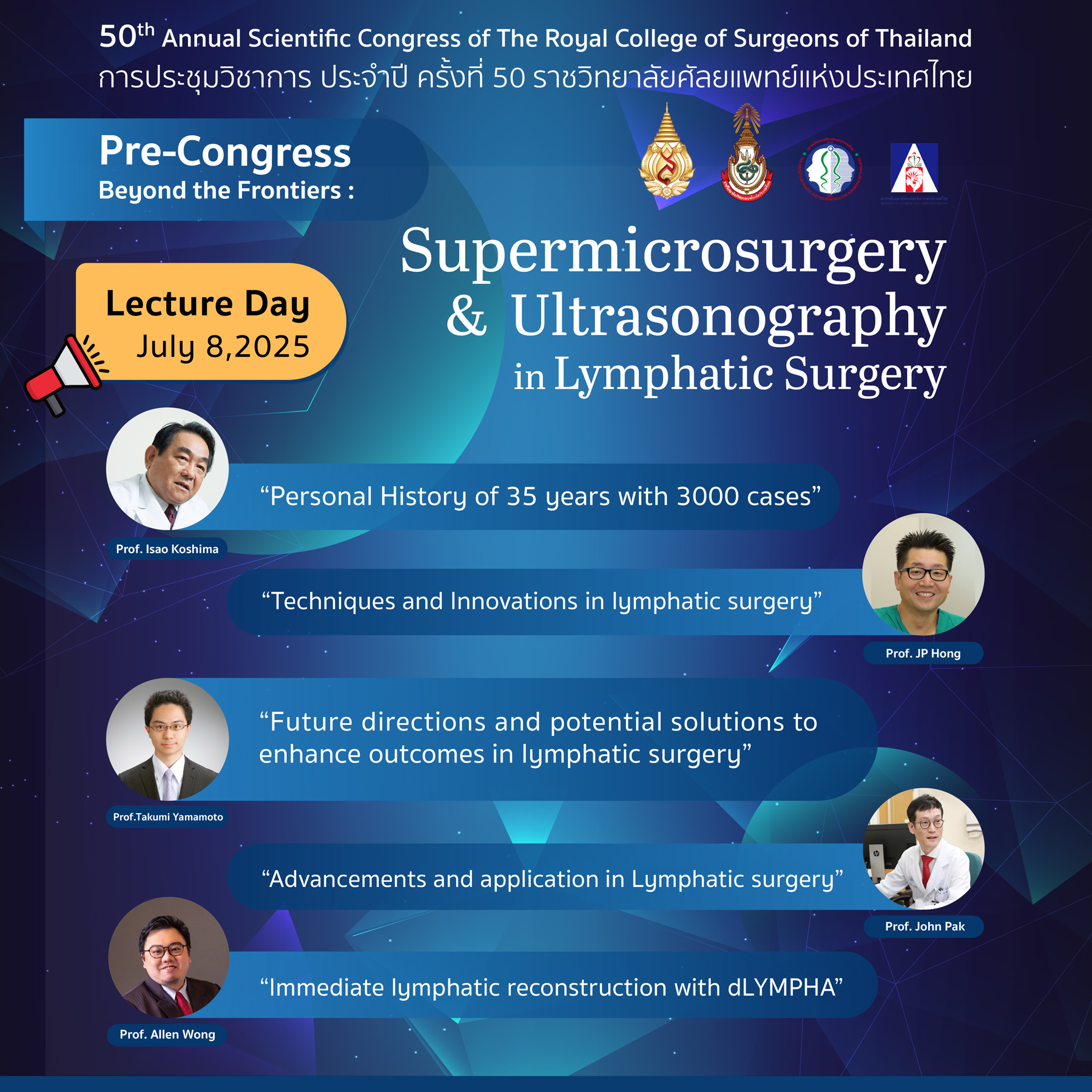 50th Annual Scientific Congress of The Royal College of Surgeons of Thailand