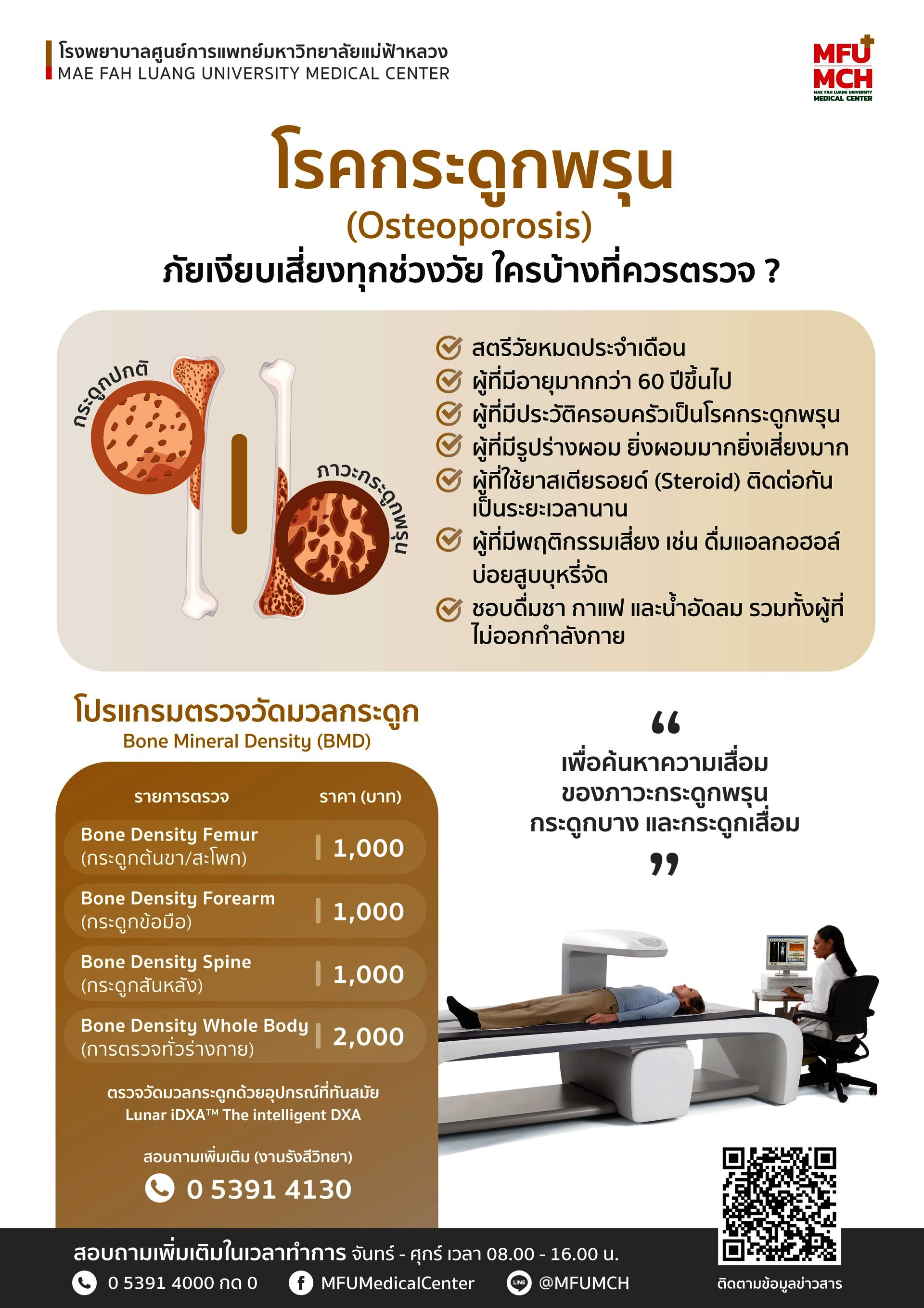 แพ็กเกจเพื่อสุขภาพที่แนะนำ